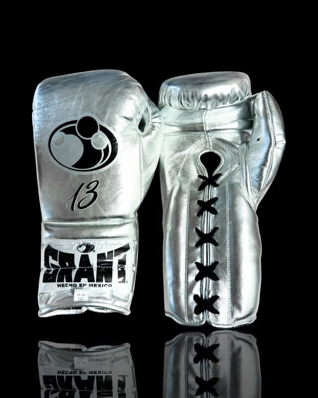 Grant Boxing Gloves Silver