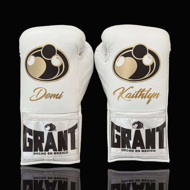 Grant Boxing Gloves White