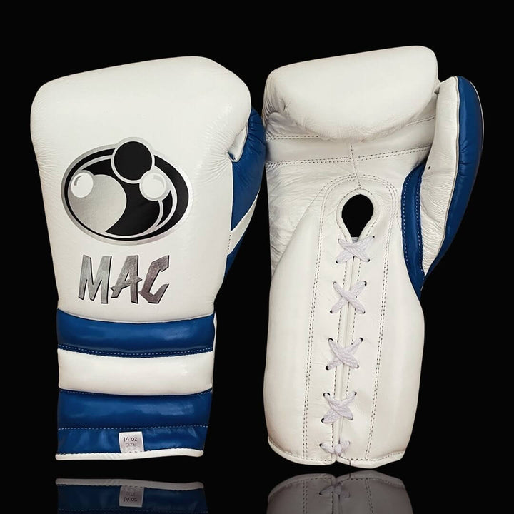 Grant Boxing Gloves White/Blue