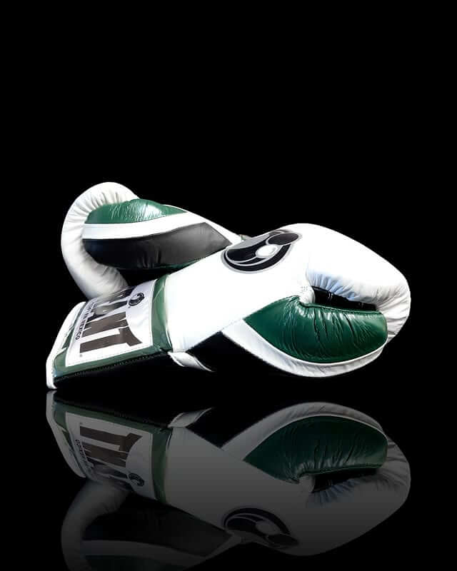 Grant Boxing Gloves White/Green/Black
