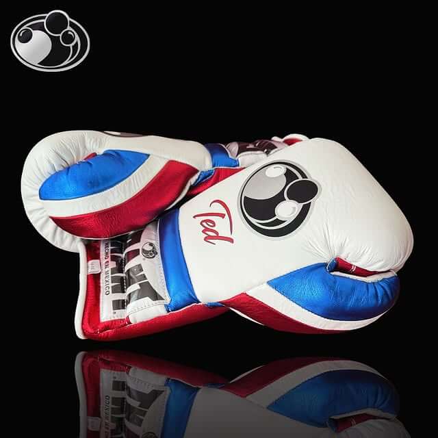 Grant Boxing Gloves White/Blue/Red