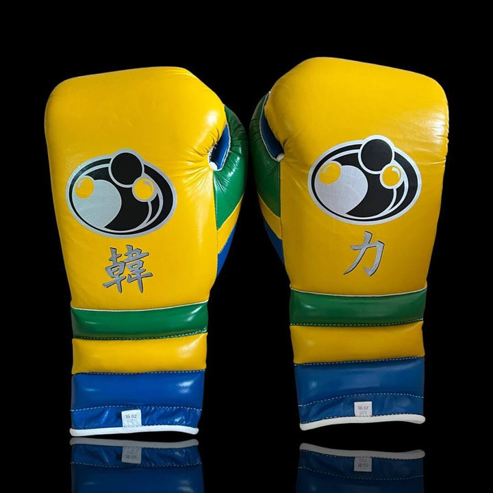 Grant Boxing Gloves Yellow/Black/Blue/Green