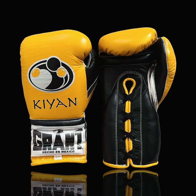Grant Boxing Gloves Yellow/Black/Silver