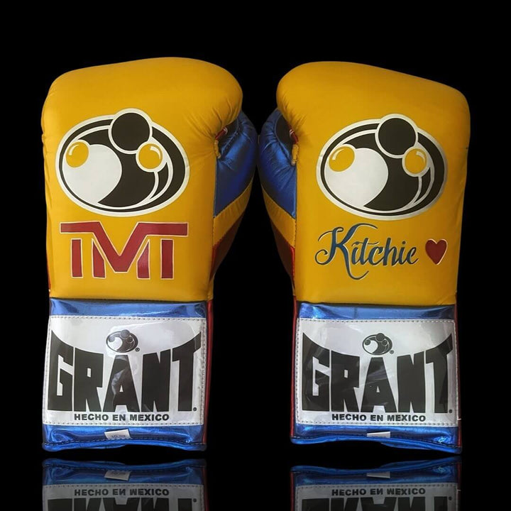 Grant Boxing Gloves Yellow/Red/Blue