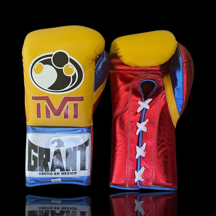 Grant Boxing Gloves Yellow/Red/Blue