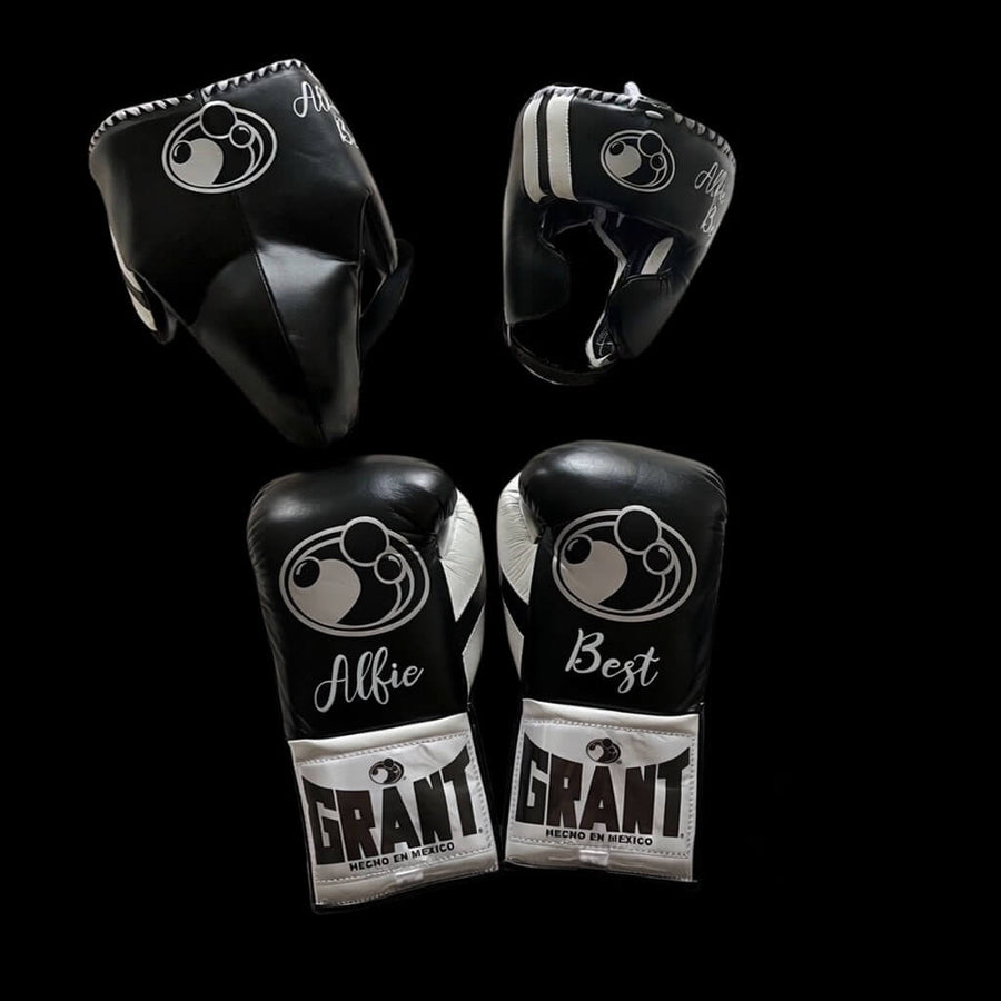 Grant Boxing Set White/Black