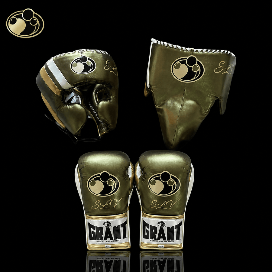 Grant Boxing Set Green/White/Gold
