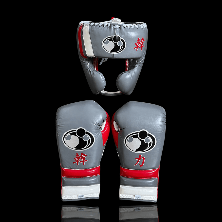 Grant Boxing Set Grey/Red/White