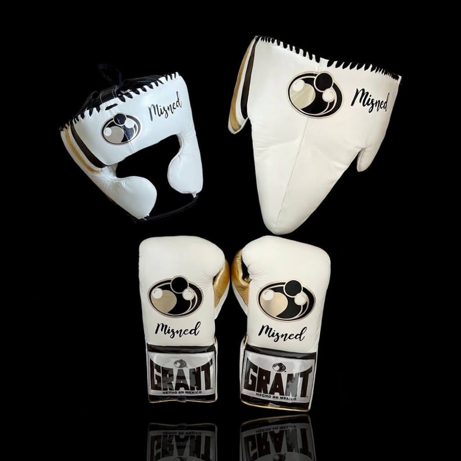 Grant Boxing Set White/Gold/Black