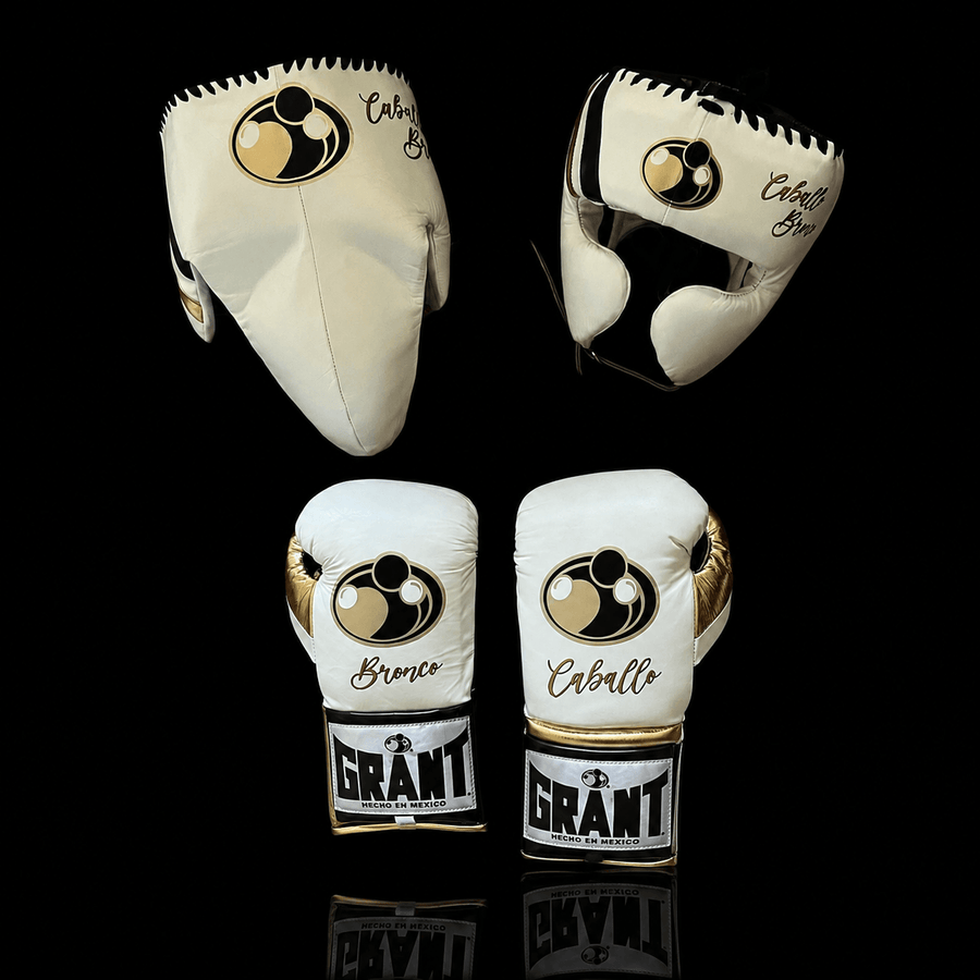 Grant Boxing Set White/Black/Gold