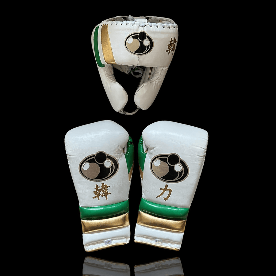 Grant Boxing Set White/Green/Gold