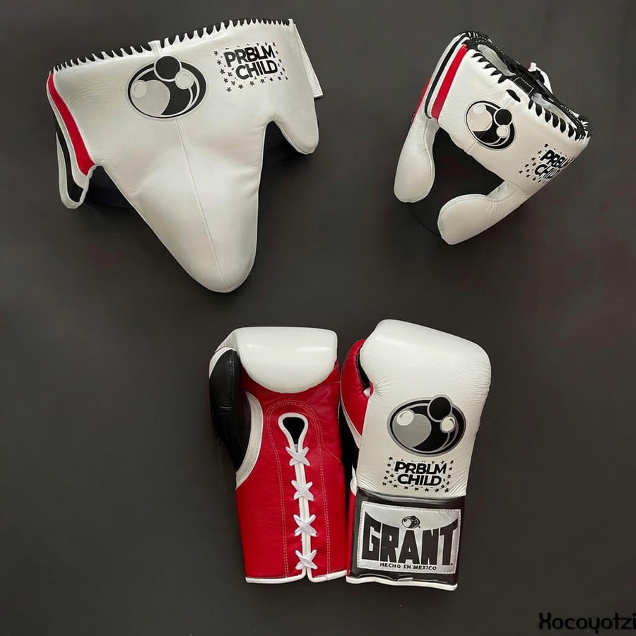 Grant Boxing Set White/Red/Black