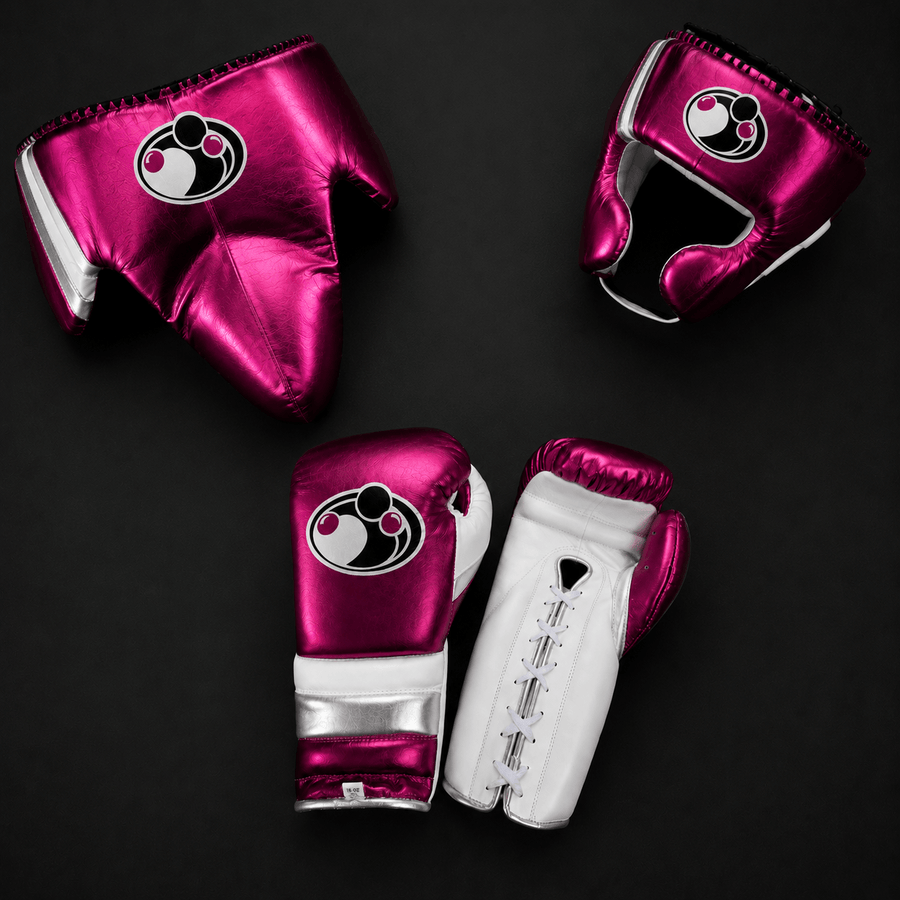 Grant Boxing Set Pink/White/Silver