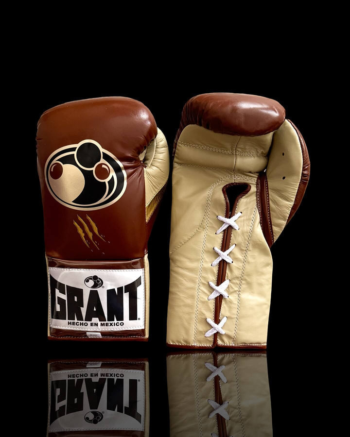 Grant Boxing Gloves Brown/Beige