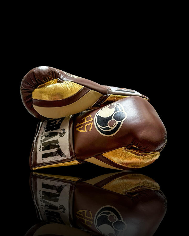 Grant Boxing Gloves Brown/Gold