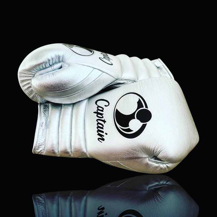 Grant Boxing Gloves Silver
